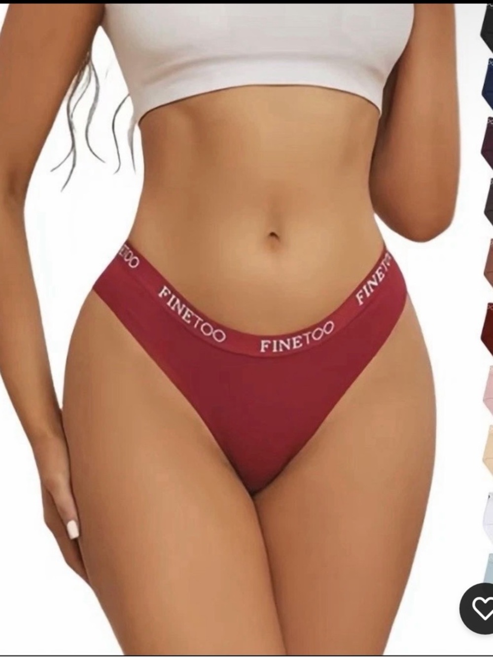 Women’s High-Cut Bikini Panty — Pack 6 pieces